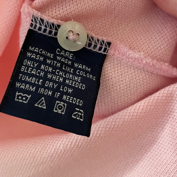 Ralph Lauren Soft Pink Polo Tee - Picture 5 of 6